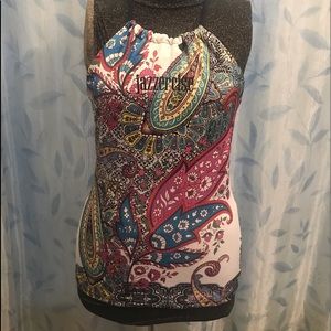 Jazzercise Athletic Top with built-in bra